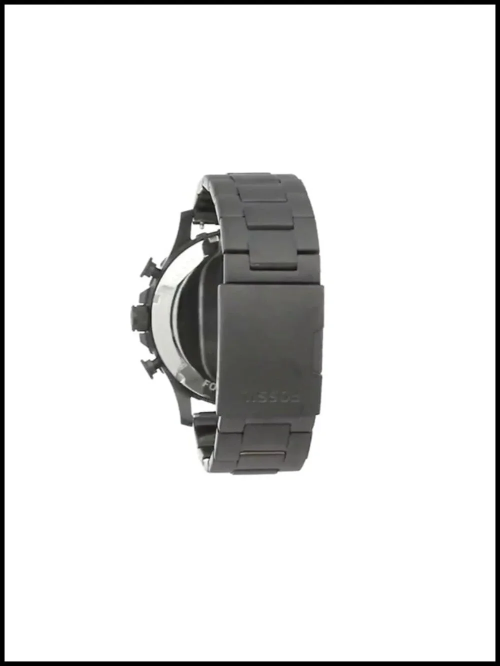 Fossil Nate Quartz Chronograph Watch, Stainless Steel Bracelet, Water